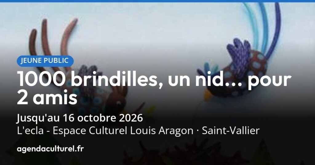 1000 brindilles, un nid… pour 2 amis