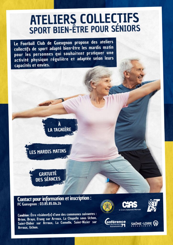 Activité physique adaptée – sport bien être séniors (et plus jeunes si dispo…)