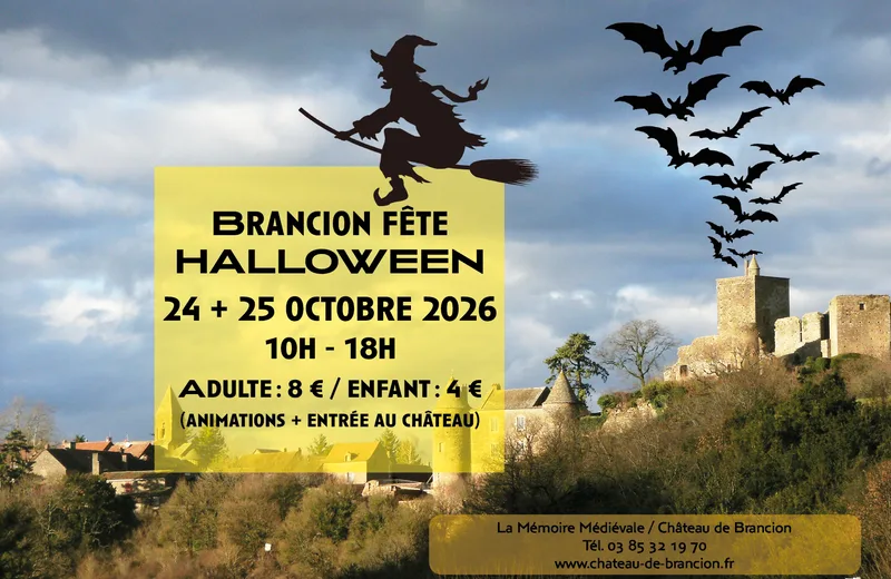 Brancion fête Halloween