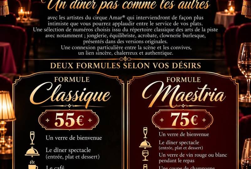 Cirque AMAR présente sa Nouvelle Création 2026 « MAESTRIA »